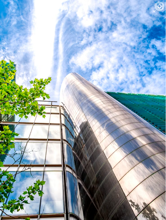 Bardage façade métallique